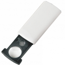 Magnifier NO.92045UV retractable, illumination + UV, 20X 20mm + 45X 11mm (3LR1130)