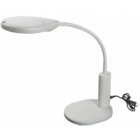 Magnifying glass NO.TJ90C desktop. with battery, light, 2.5X 90mm+ 8X 21mm, USB-3.7V