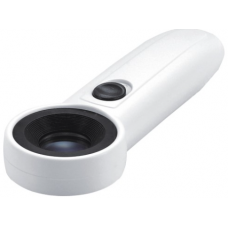 Manual magnifier MG6B-С optical lens with LED illumination, 45X, dia-21mm