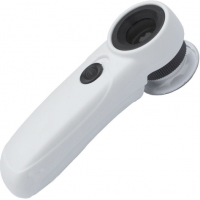 Лупа ручная MG6B-A optical lens с Led подсветкой, 45Х, диам-21мм