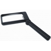 Hand folding magnifier MG84027 with illumination 2.5x 100x50, 8x20mm