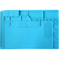 Коврик S-170, 480x318мм для пайки силиконовый термостойкий