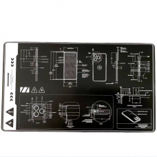 Так виглядає Килимок TE-719, 595мм x 348мм для паяння силіконовий термостійкий  за низькою ціною.