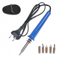 Набір для випалювання Zhongdi ZD-410B, 30W, паяльник, 6 наконечників, в кейсі