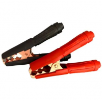 Зажим аккумуляторный 500А, L170мм, красный+черный