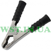 Зажим аккумуляторный   100А, L105мм, чёрный 