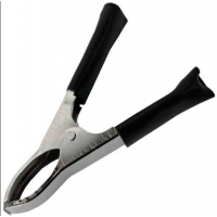 Затискач акумуляторний 30А чорний L75мм