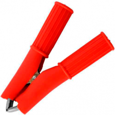 Battery clip 30A, isolated, red