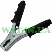 Зажим аккумуляторный   80А, L95мм, чёрный 