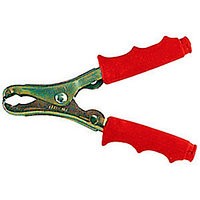 Затискач акумуляторний 80А, L95мм, червоний