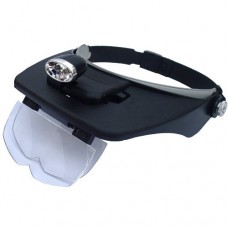 It looks like Zhongdi MG81001Е binocular headband magnifier with light, 1.2 X, 1.8 X, 2.5 X, 3.5 X binocular at a low price.