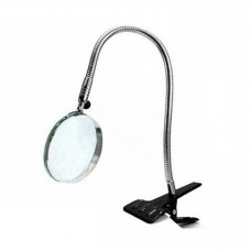 Table MG15121 flexible magnifier with clip-on, round, 3 Ø90мм