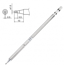 Tip with heater for Hakko T12-D16