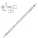 Tip with heater for Hakko T12-D16