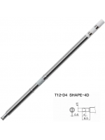 Tip with heater for Hakko T12-D4