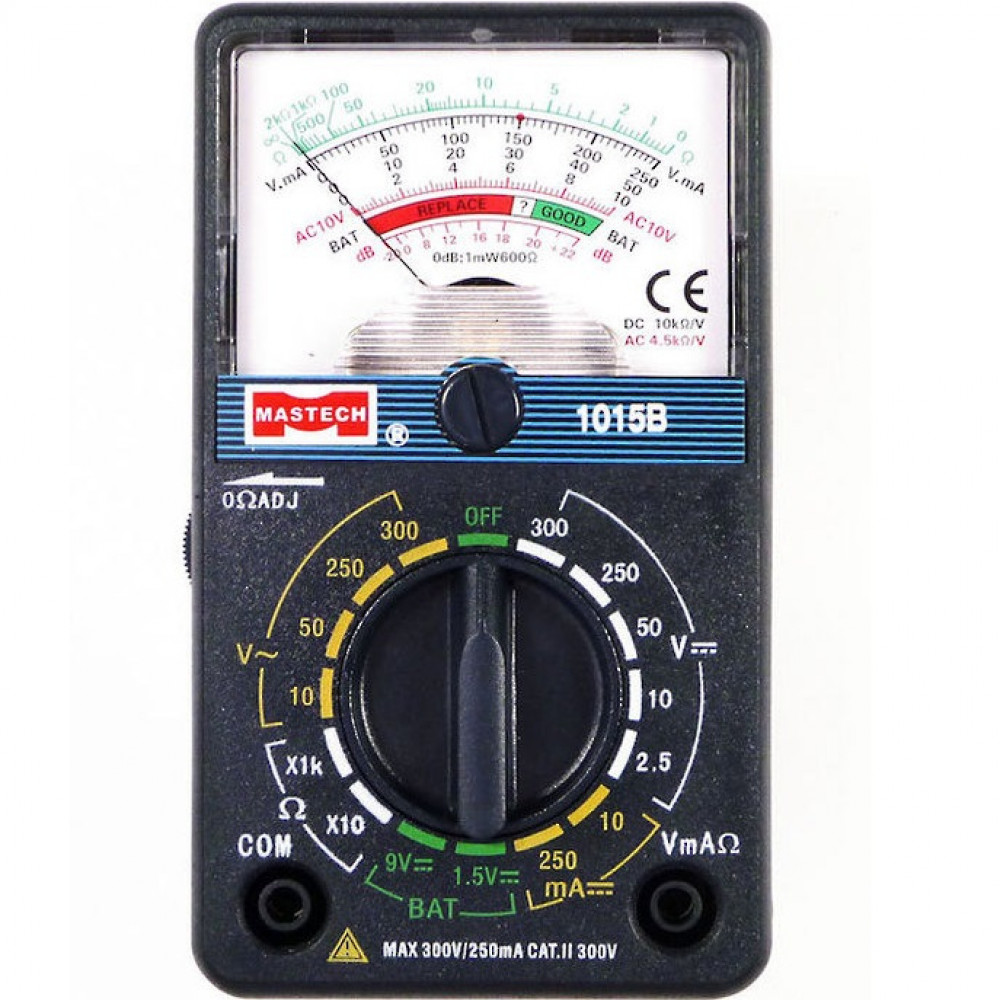 Universal multimeter Mastech M1015B (analog) - right price for WST.